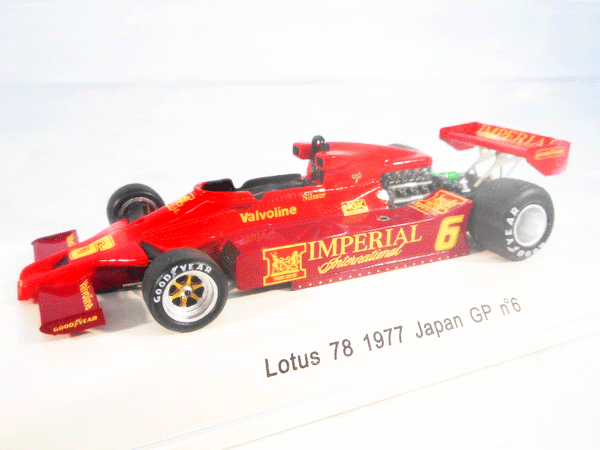 Rave 1/43 ロータス 78 1977 Japan GP n°6