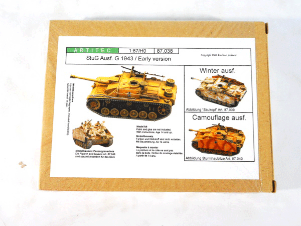 ARTITEC 1/87 HO StuG Ausf G ‘1943 Early Ver.