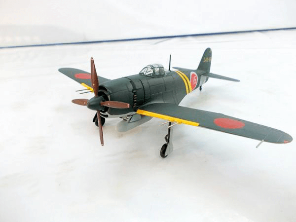 マルシン 1/48 N1K2 局地戦闘機 紫電改 第343海軍航空隊(松山基地) 