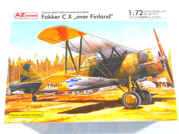 AZモデル 1/72 フォッカー C.X over Finland