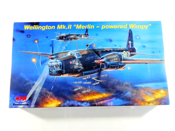 MPM 1/72 ウェリントンMK II Merlin PWD Wimpy