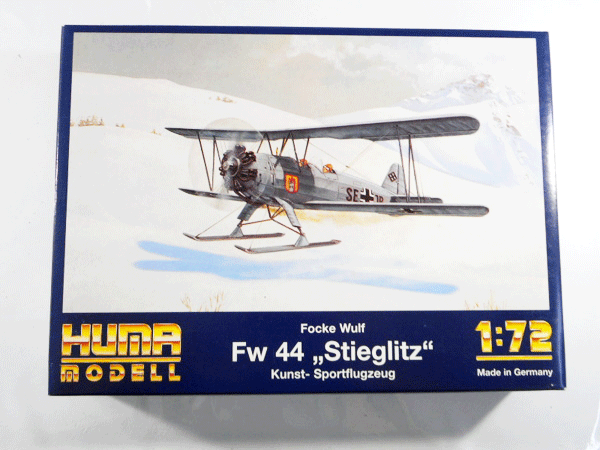 HUMA MODELL 1/72 フォッケウルフ 44 Stieglitz