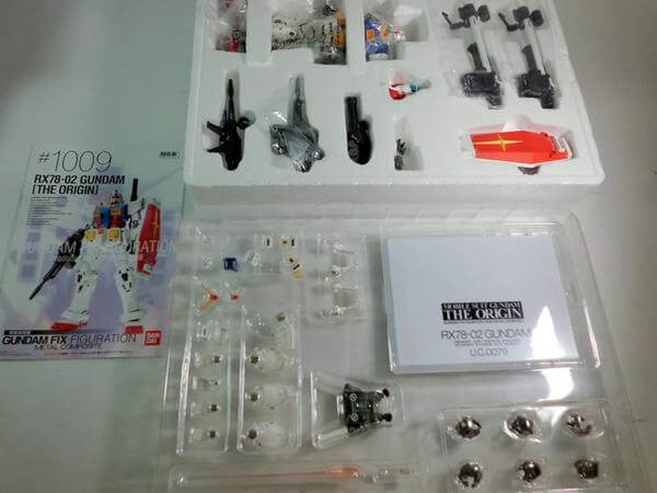 買取　FIX メタル 超合金 #1009 RX78-02 ガンダム ジ・オリジン