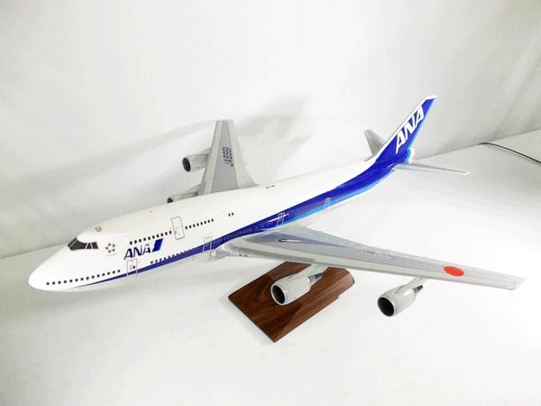 パックミン 1/100 ANA B747-400D ラストフライト