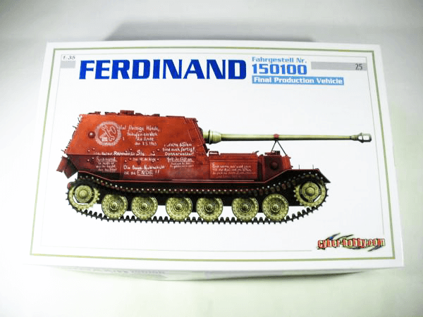 買取　サイバーホビー1/35 フェルディナンド 白箱