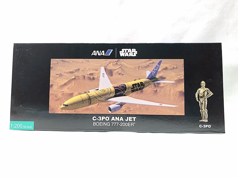 全日空商事　1/200　ANA スターウォーズ C-3PO ANA JET ボーイング777-200ER　NH20104