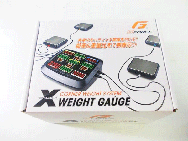 G-FORCE CROSS WEIGHT GAUGE