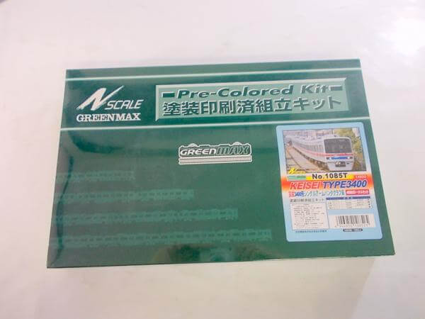 グリーンマックス 1085T 京成3400形 4輛編成トータルセット