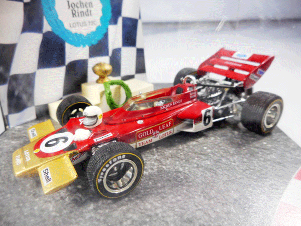 Quartzo 1/43 ロータス 72C J.Rindt World Chanpion 1970