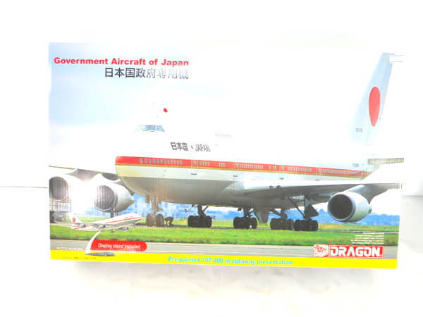 買取　ドラゴン 1/144 【747-400 日本政府専用機】#14702