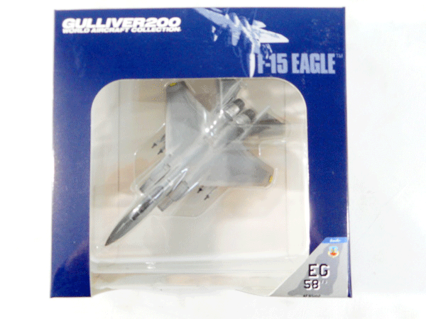 ガリバー200 1/200 F-15A USA 58FS 33FW EGLIN`S GORILLAS