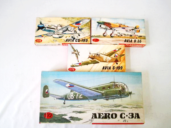 KPモデル 1/72 AERO C-3A・AVIA S-199・CS-199・B.35