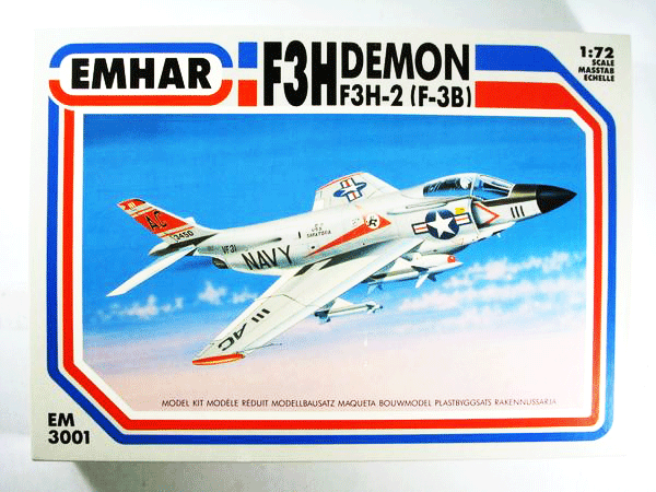 エマー 1/72 マクダネル F3H-2 デーモン