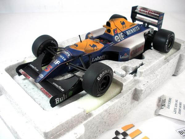 エグゾト 1/18 ウィリアムズ FW14B フィニッシュ1992