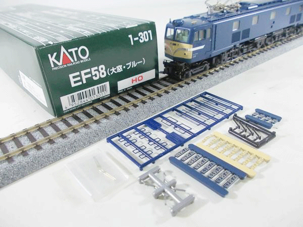KATO EF58 電気機関車 大窓 ブルー