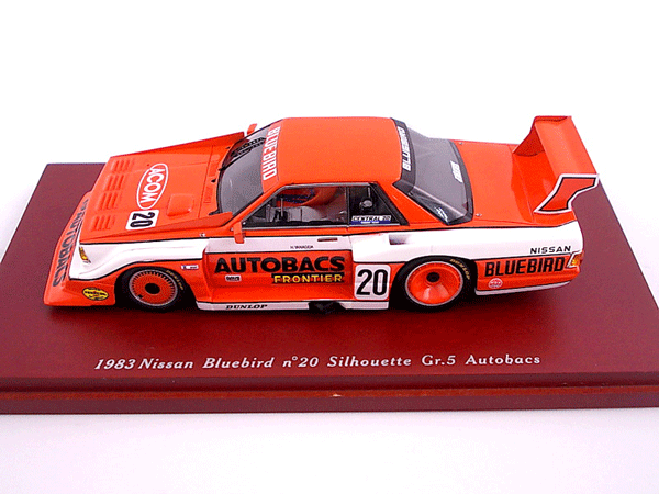 TSM 1/43 1983 ニッサン ブルーバード n°20 Silhouette Gr.5 Autobacs