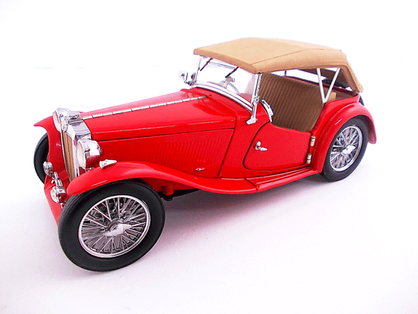 フランクリンミント　1/24 MG TC ロードスター 1948