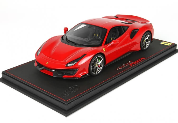 BBR 1/18 フェラーリ 488 ピスタロッソコルサ をお買取しました!