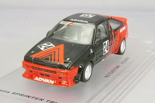 エニフ ENIF 1/43 トヨタ スプリンター トレノ N2 1986 カスタム アドバン 24をお買取しました!