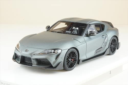 アイドロン 1/43 トヨタ GR スープラ 2019 TRDパッケージ マットストームグレイ 全国宅配買取