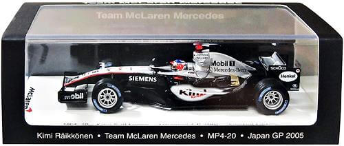 スパーク 1／43 マクラーレン MP4／20 日本GP 2005 ＃9 全国宅配買取