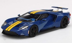 TSM 1/43 フォード GT スノコブルーイエローストライプ 全国宅配買取