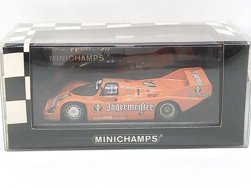 【買取】ミニチャンプス 1/43 ポルシェ 956K DRM ノリスリンク 1984 Jagermeister S.Bellof(未開封)
