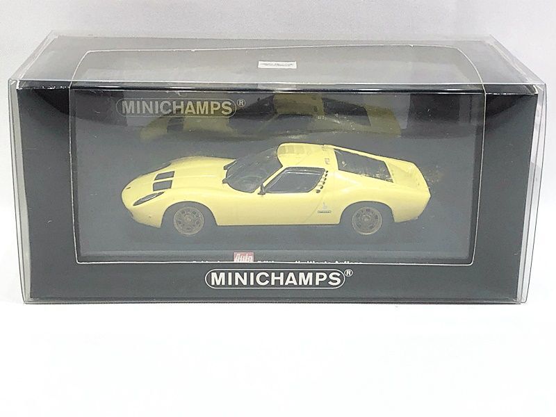【買取】ミニチャンプス 1/43 ランボルギーニ ミウラ 433 103006(未開封)