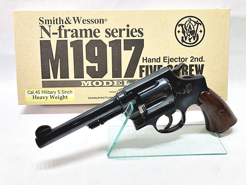 【買取】タナカワークス M1917 CAL.45 5.5インチ ブルーイング ヘビーウエイト SPG