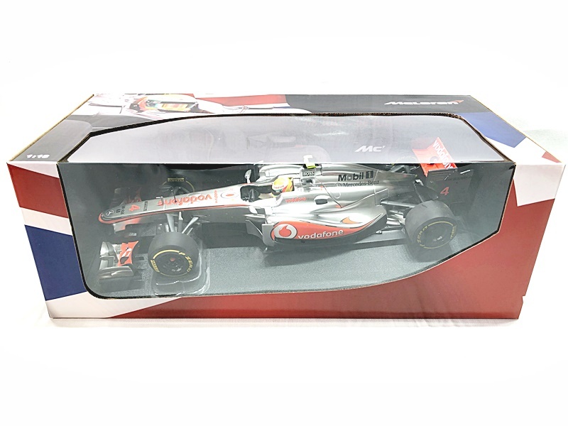 【買取】PMA 1/18 ボーダフォン マクラーレン メルセデス ショウカー 2012 L.ハミルトン(未開封)