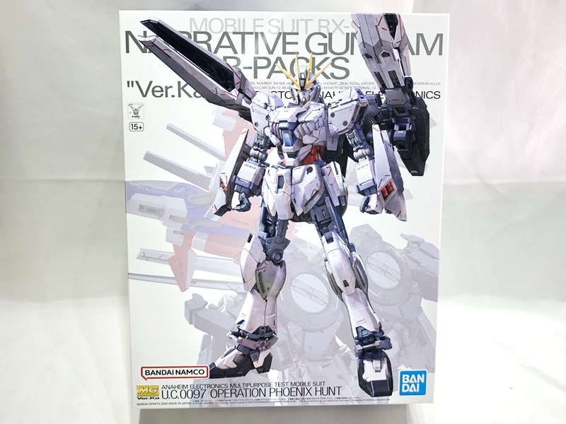 【買取】MG ナラティブガンダム B装備 Ver.Ka(未組立)