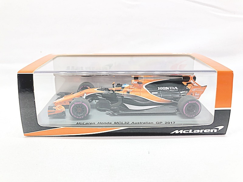 【買取】スパーク 1/43 マクラーレンホンダ MCL32 オーストラリア GP 2017 S5040(未開封)
