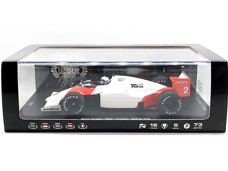 【買取】スパーク 1/43 マクラーレン タグ ターボ MP42B ワールドチャンピオン 1985(未開封)
