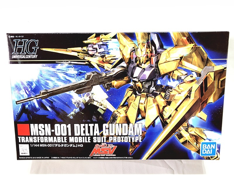 【買取】HG デルタガンダム ゴールドメッキ仕様(未組立)