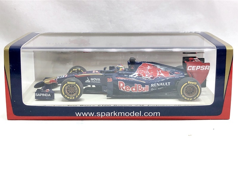 【買取】スパーク 1/43 スクーデリア・トロロッソ STR9 ルノー No25 2014オーストラリアGP S3083(未開封)
