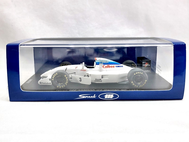 【買取】スパーク 1/43 ティレル 022 ヤマハ No3 ドイツGP 1994 MMS002(未開封)
