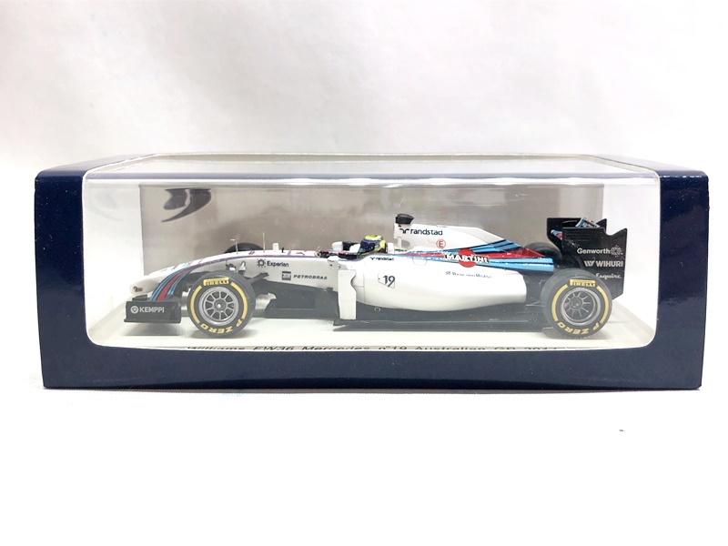 【買取】スパーク 1/43 ウィリアムズ FW36 メルセデス No19 オーストラリアGP 2014 S3079(未開封)