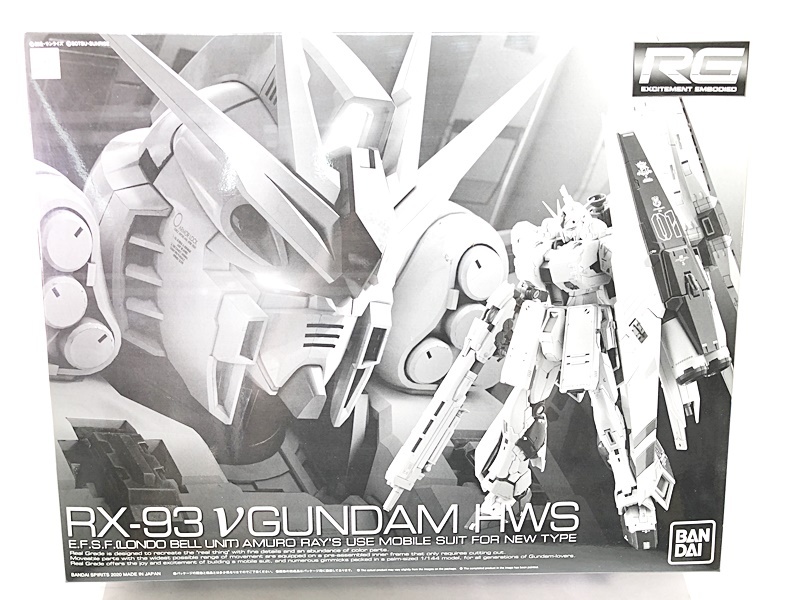 【買取】RG νガンダムHWS(未組立)