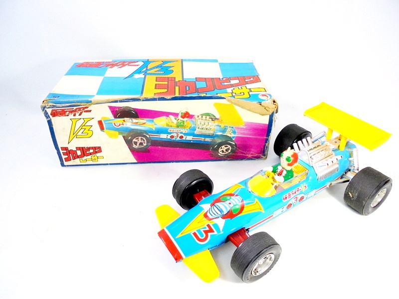 【買取】シンセイ 仮面ライダーV3 ジャンピングレーサー