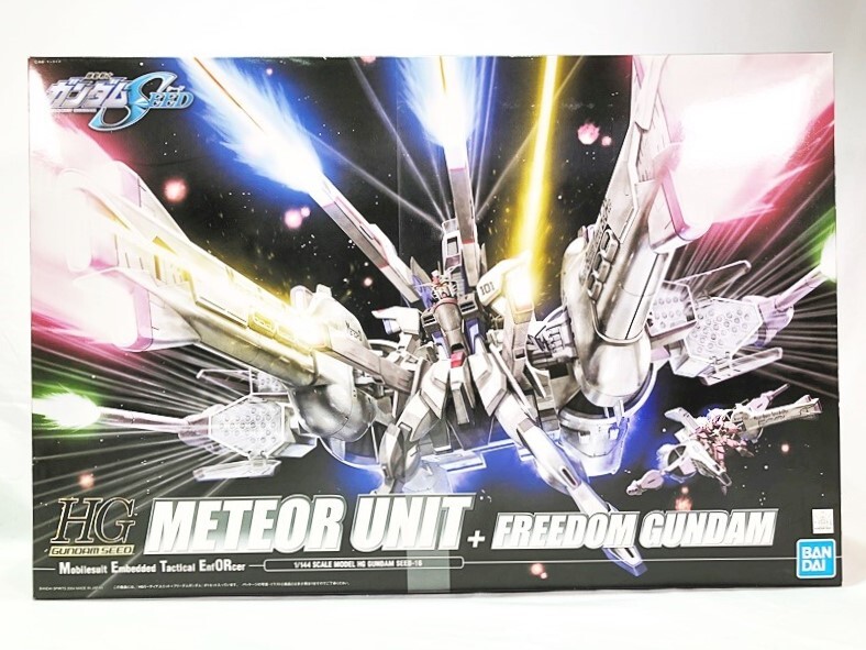 【買取】HG 1/144 ミーティアユニット+フリーダムガンダム (機動戦士ガンダムSEED)(未組立)