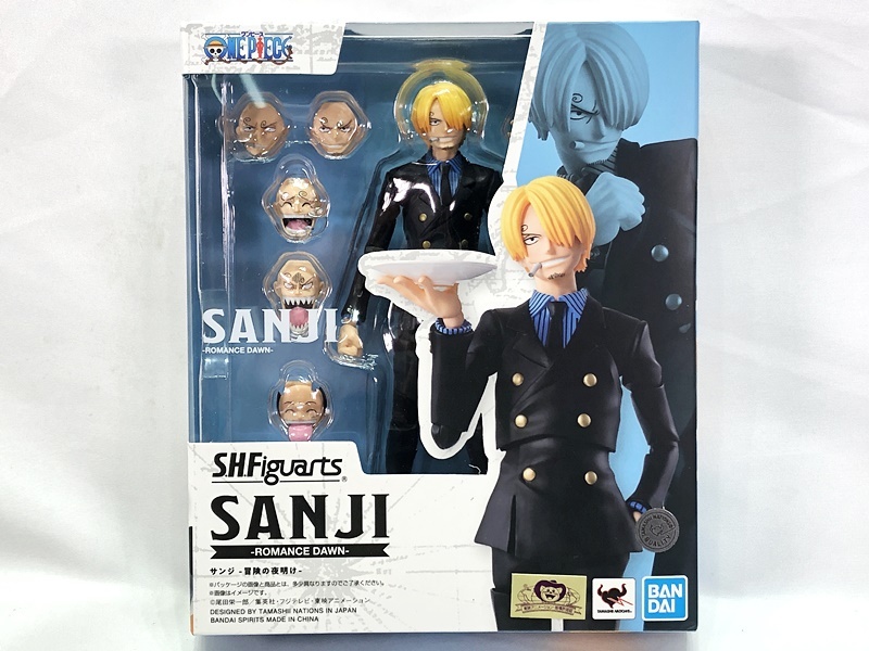 【買取】S.H.フィギュアーツ サンジ -冒険の夜明け- ONEPIECE(未開封)