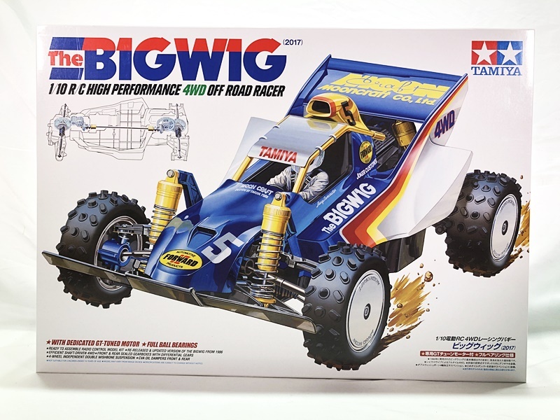 【買取】タミヤ(TAMIYA) 1/10 電動RCカー 特別企画 No.30 ビッグウィッグ (2017) 電動ラジオコントロール 47330（未組立）