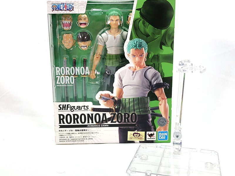 【買取】S.H.フィギュアーツ ロロノア・ゾロ -冒険の夜明け- ONEPIECE(未開封)