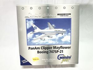 ジェミニジェッツ 1/400 パンナム Clipper Mayflower ボーイング747SP-21 GJPAA011買取