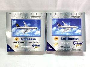 ジェミニジェッツ 1/400 ルフトハンザドイツ航空 ボーイング737-200・DC-10 2点セット買取