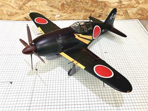 ウイングクラブ ミュージアムモデル 1/18 局地戦闘機 雷電 全長約56cm買取