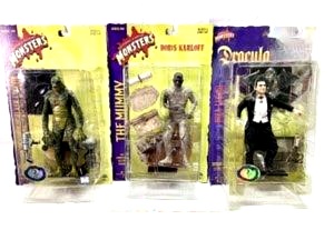 UNIVERSAL STUDIOS MONSTERS ドラキュラ・ミイラ男・半魚人 セット 買取実績