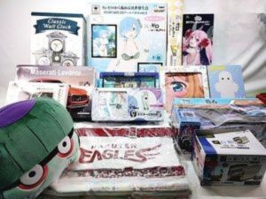 アニメタペストリー Re:ゼロ／桜ミク タペストリー・アートパネルほか グッズセット 買取実績