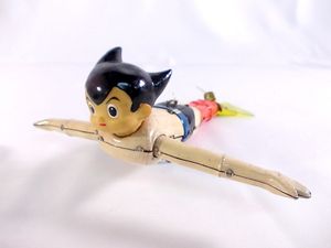 浅草玩具 フライング 鉄腕アトム ゼンマイ ブリキ 買取実績