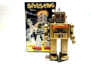 HAHATOY スモーキング スペースマン ブリキロボット（金） 買取実績